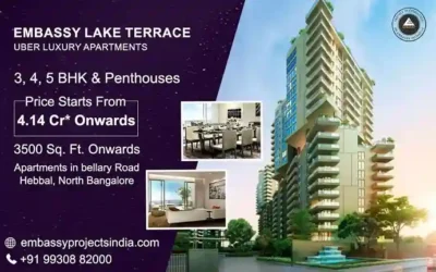 Embrace your Luxury Lifestyle With Embassy Lake Terraces Bangalore