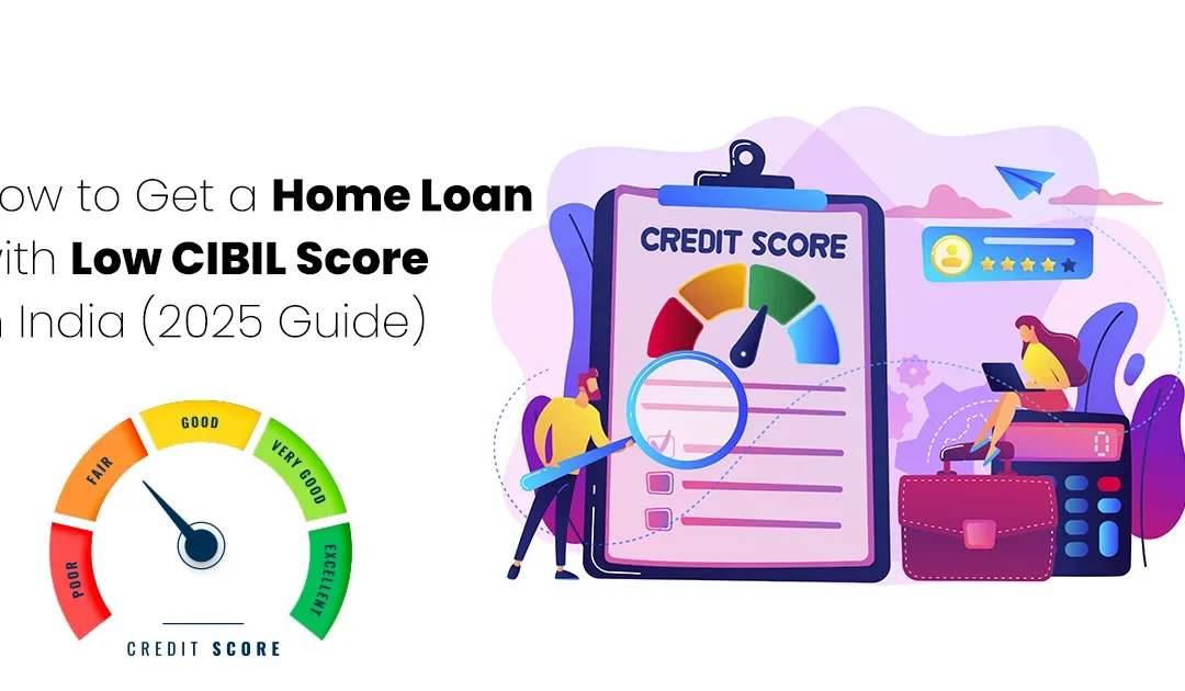 How to Get a Home Loan with Low CIBIL Score in India (2025 Guide)