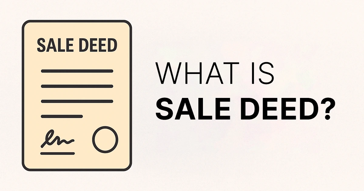 What is Sale Deed What is Sale Deed