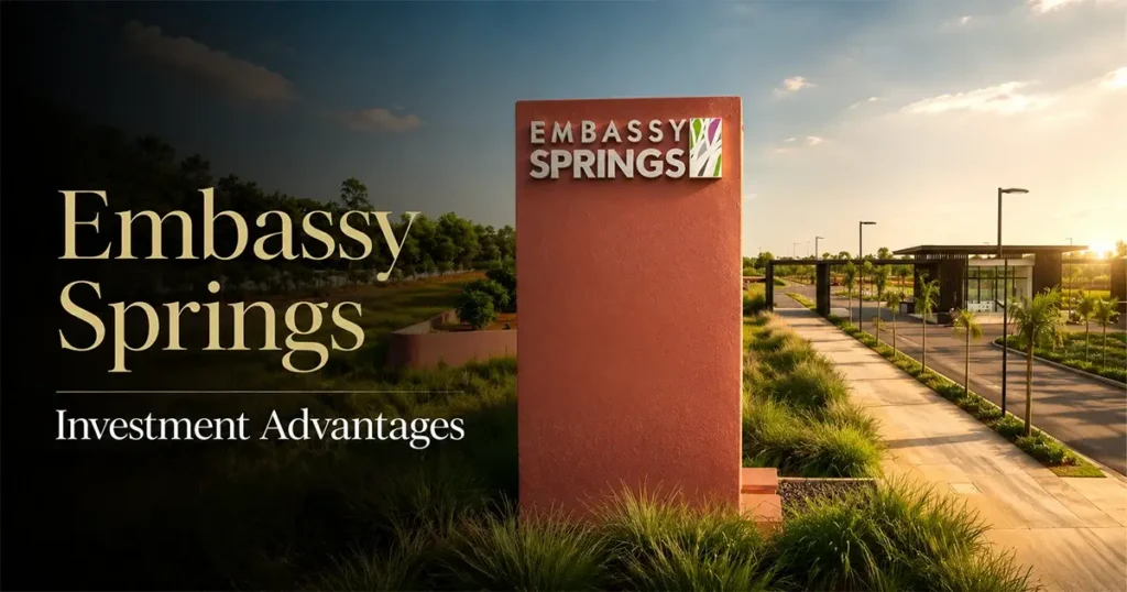 Embassy Springs Investment Advantages